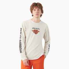 Men - Dickies Dickies x Harley-Davidson Heavyweight Long Sleeve Eagle Tee