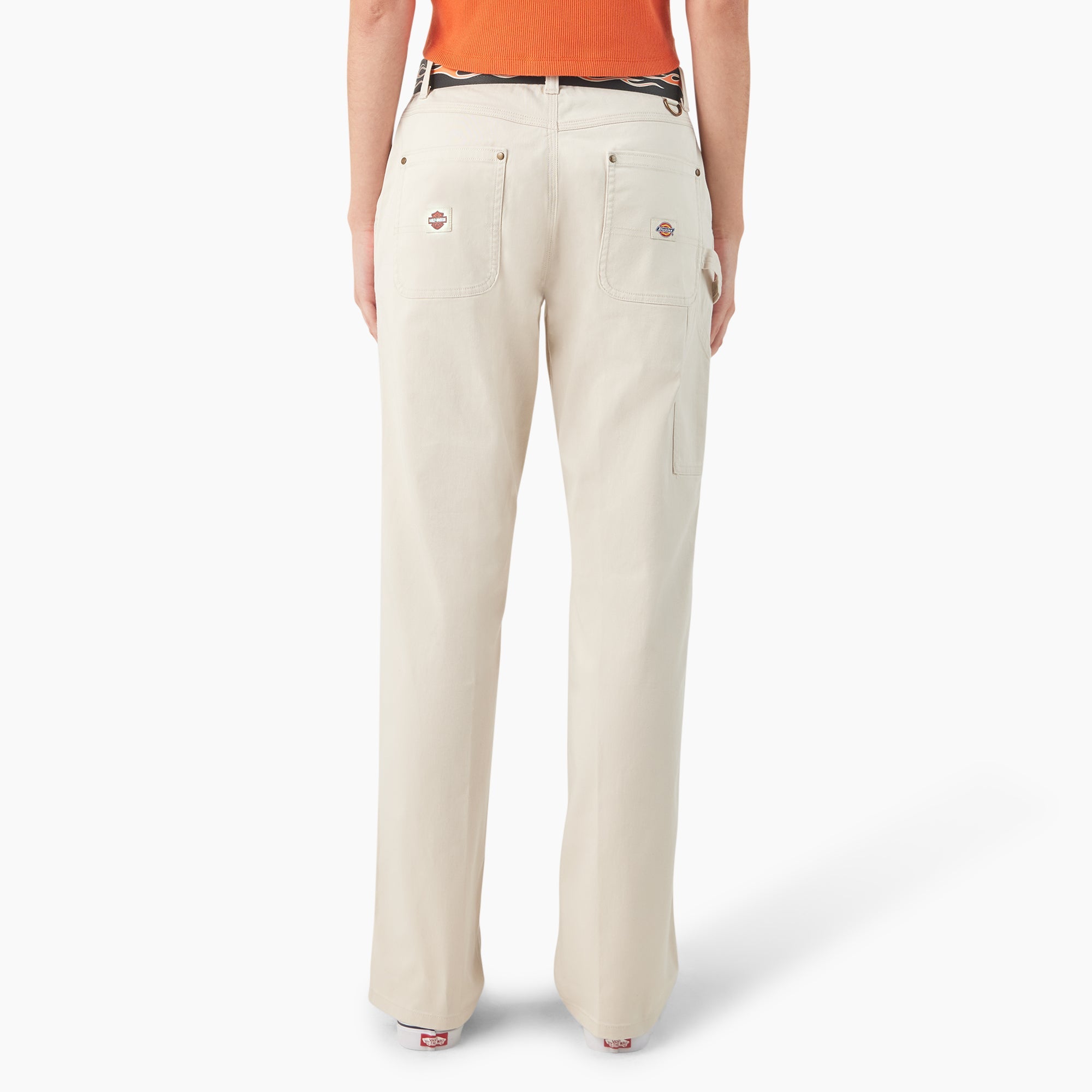 Women - Dickies Dickies x Harley-Davidson Women’s Carpenter Pants with Belt
