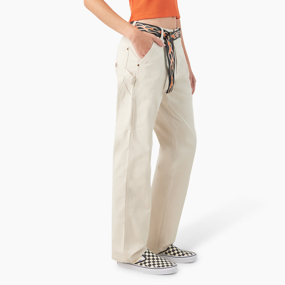 Women - Dickies Dickies x Harley-Davidson Women’s Carpenter Pants with Belt