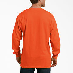 Men - Dickies Heavyweight Neon Long Sleeve Pocket T-Shirt