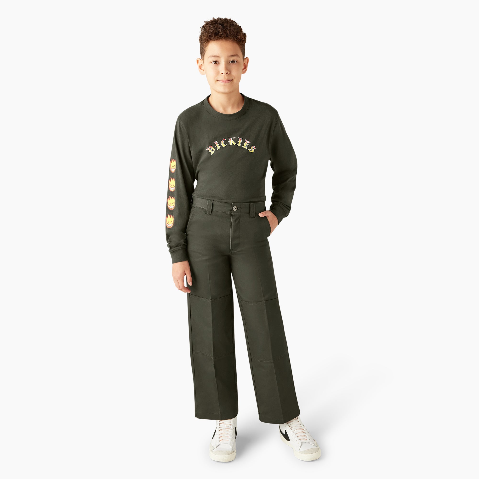 Men|Kids - Dickies Dickies X Spitfire Kid’s Double Knee Pants