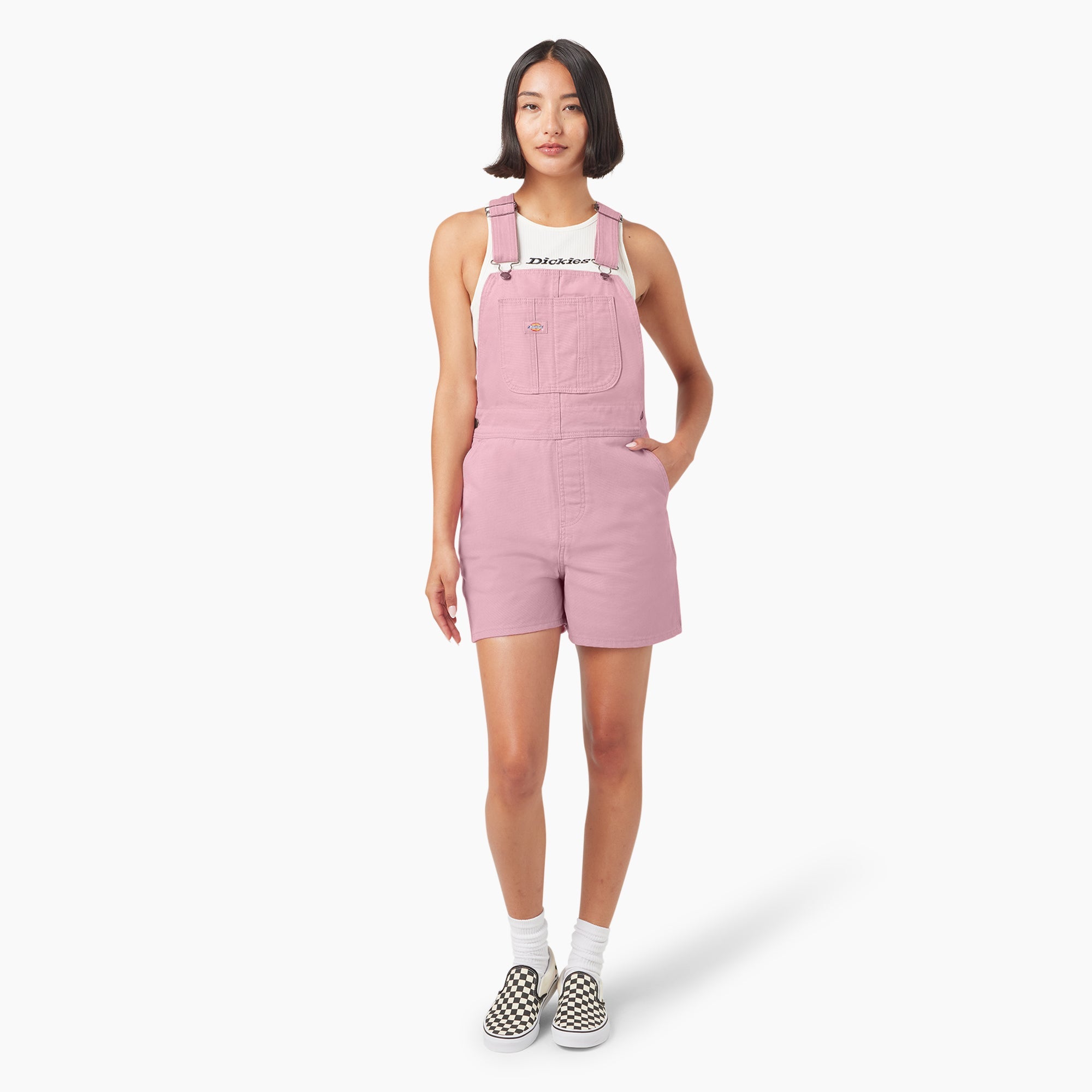 Sale - Dickies Women's Duck Canvas Bib Shortalls, 4"
