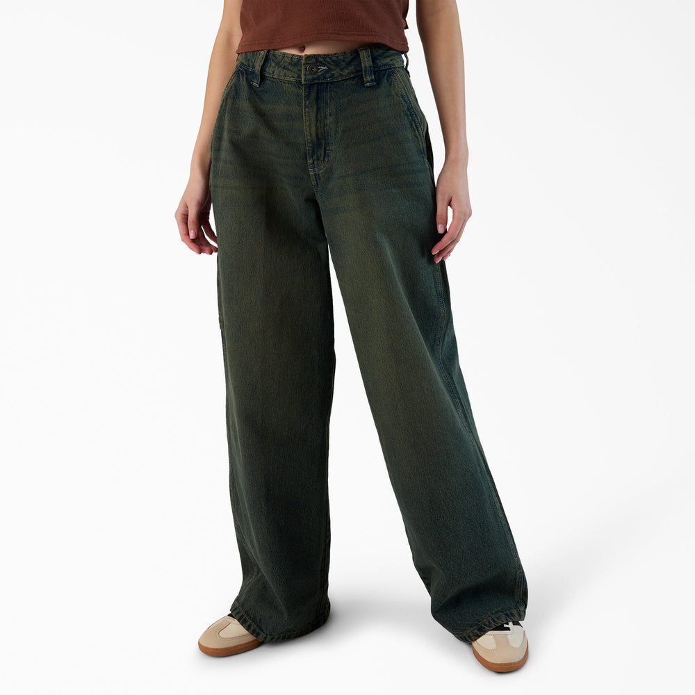Sale - Dickies Women’s Loose Fit Denim Carpenter Jeans