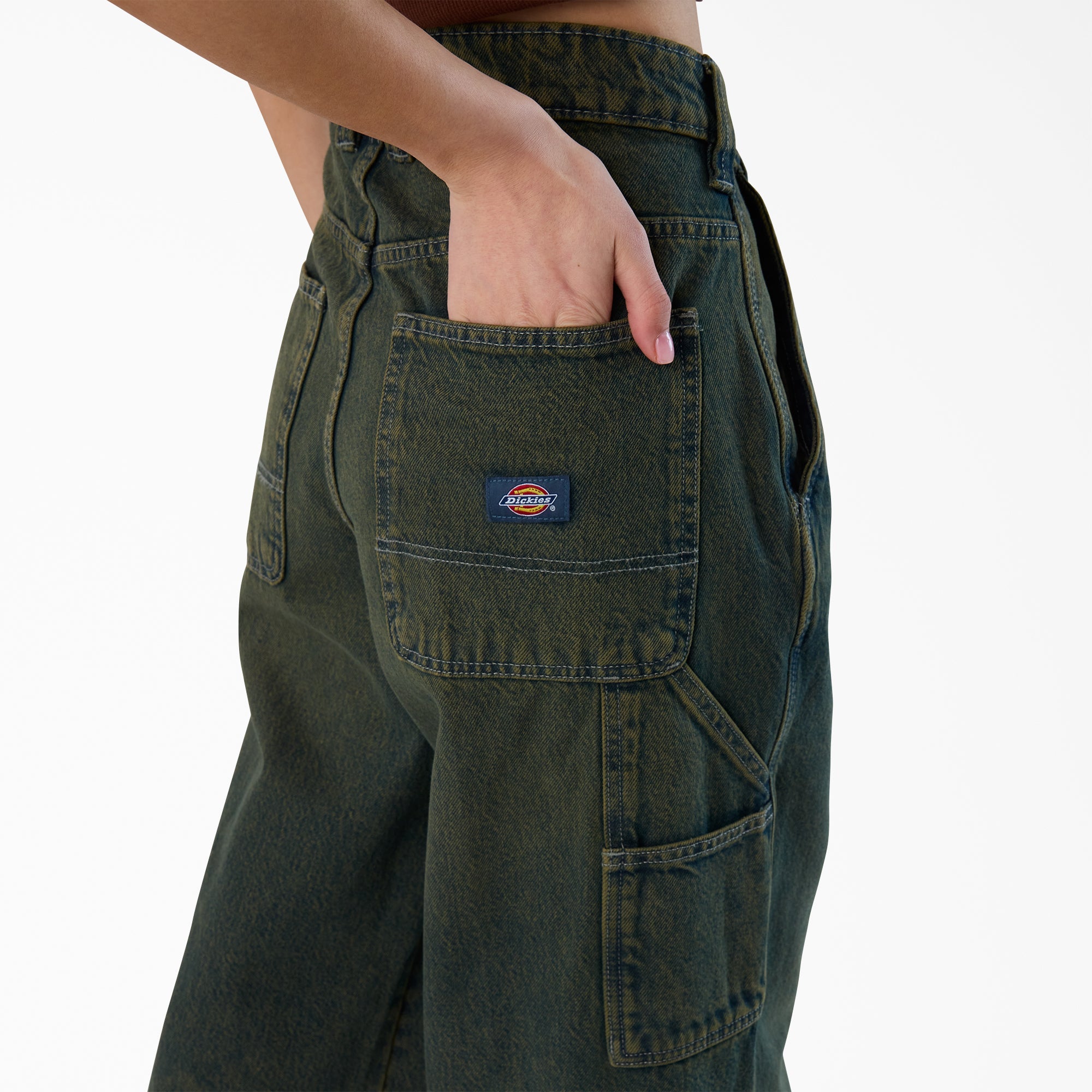Sale - Dickies Women’s Loose Fit Denim Carpenter Jeans