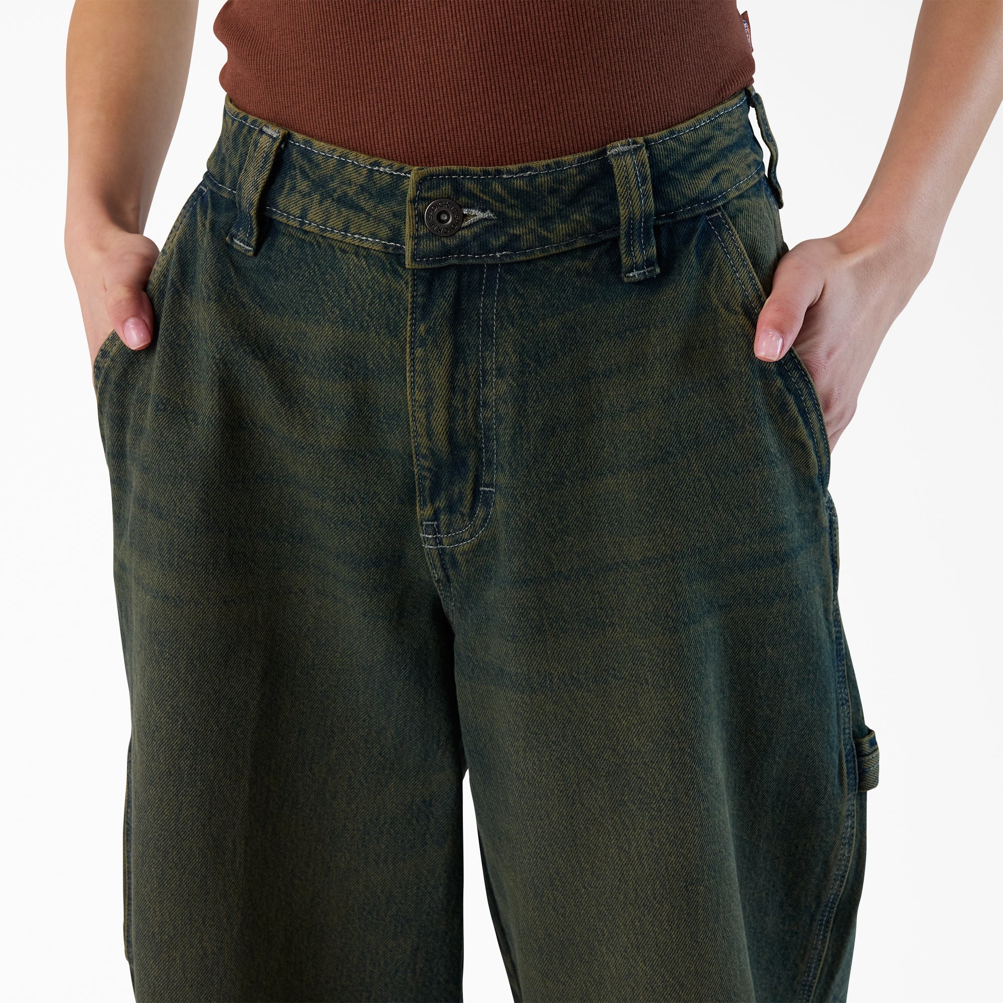 Sale - Dickies Women’s Loose Fit Denim Carpenter Jeans