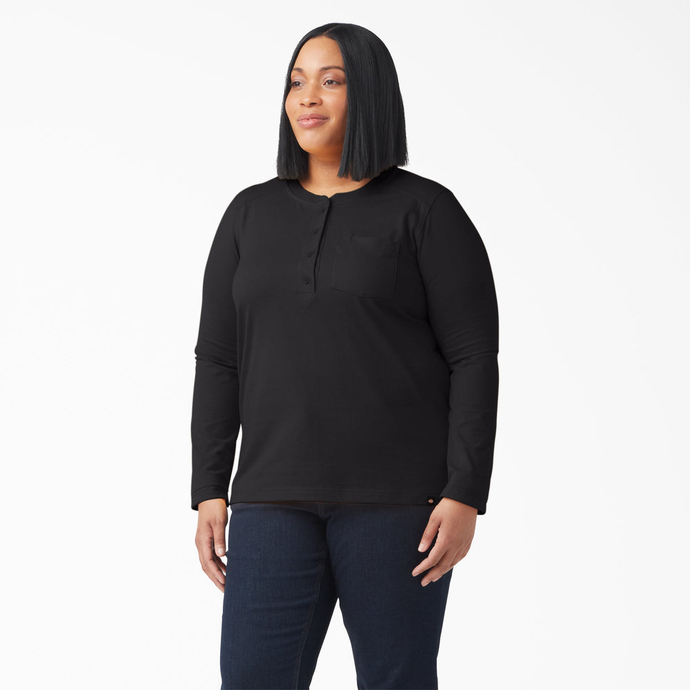 Women - Dickies Women's Plus Heavyweight Henley