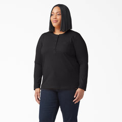 Women - Dickies Women's Plus Heavyweight Henley