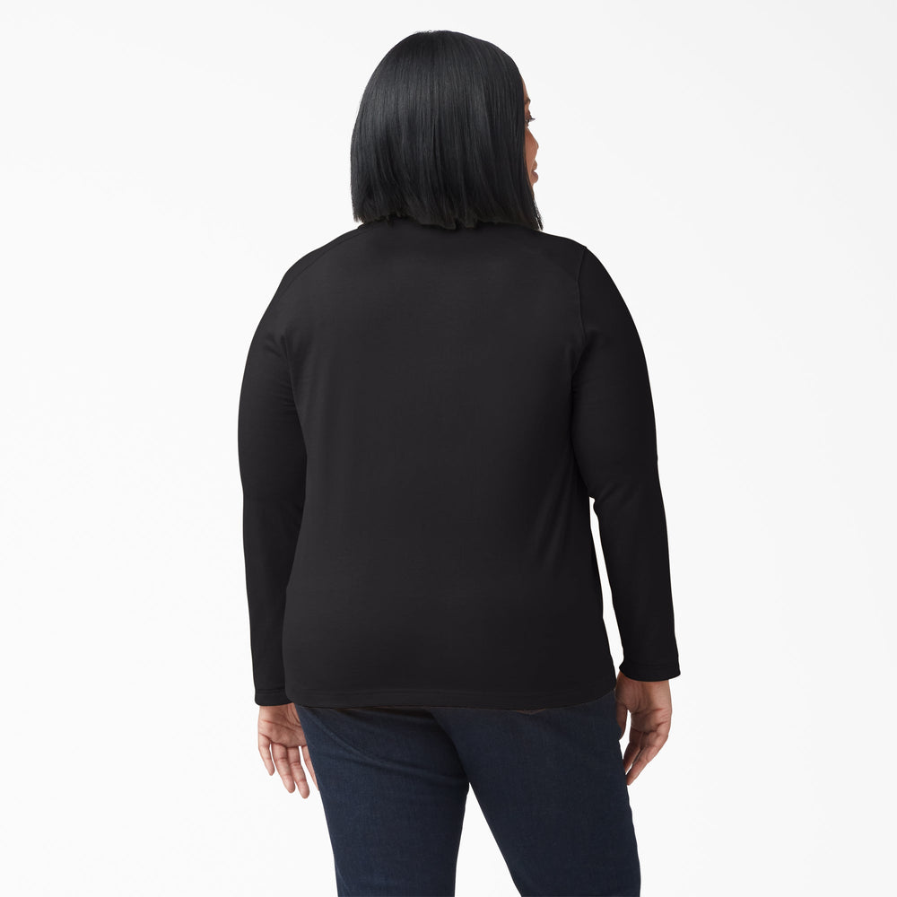 Women - Dickies Women's Plus Heavyweight Henley