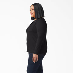 Women - Dickies Women's Plus Heavyweight Henley