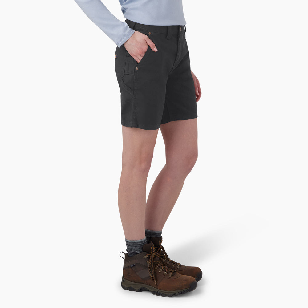 Women - Dickies Women’s Duck Carpenter Shorts, 7"