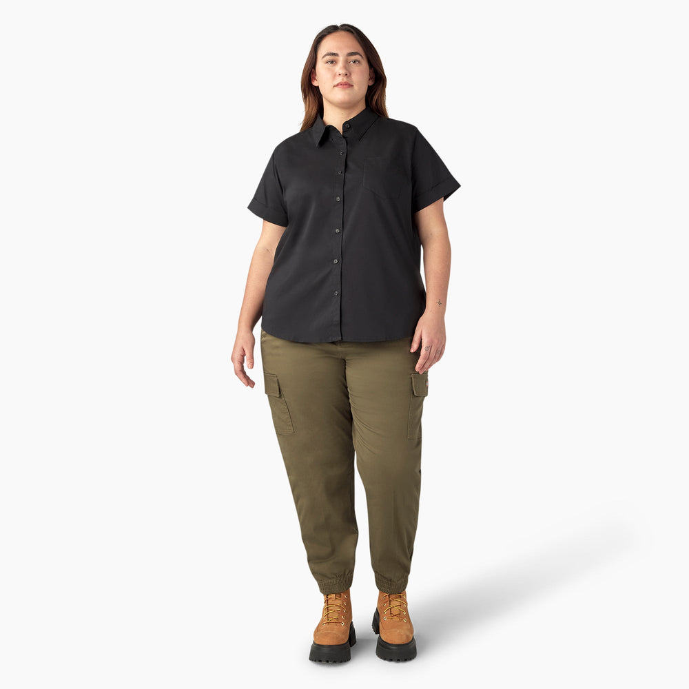 Women - Dickies Women’s Plus Button-Up Shirt