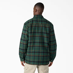Men - Dickies Water Repellent Fleece-Lined Flannel Shirt Jacket