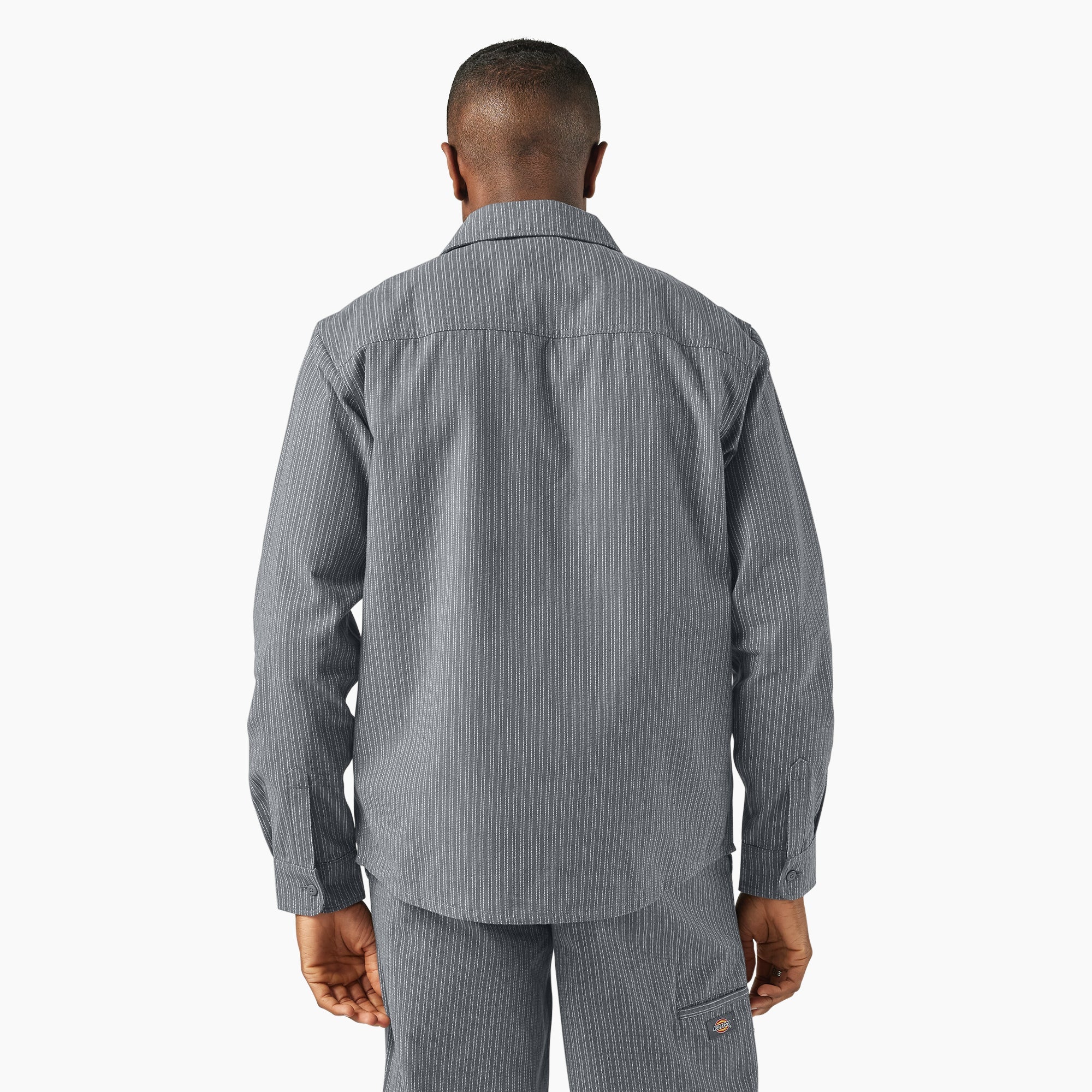 Men|Sale - Dickies Lima Pinstripe Button-Up Shirt