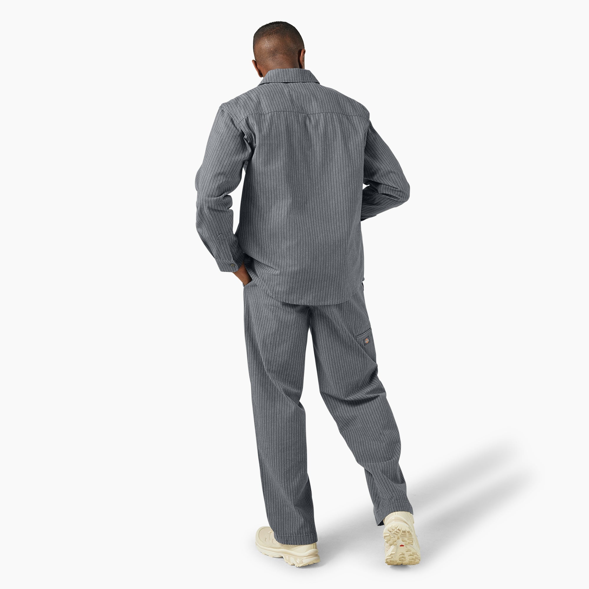 Men|Sale - Dickies Lima Pinstripe Button-Up Shirt
