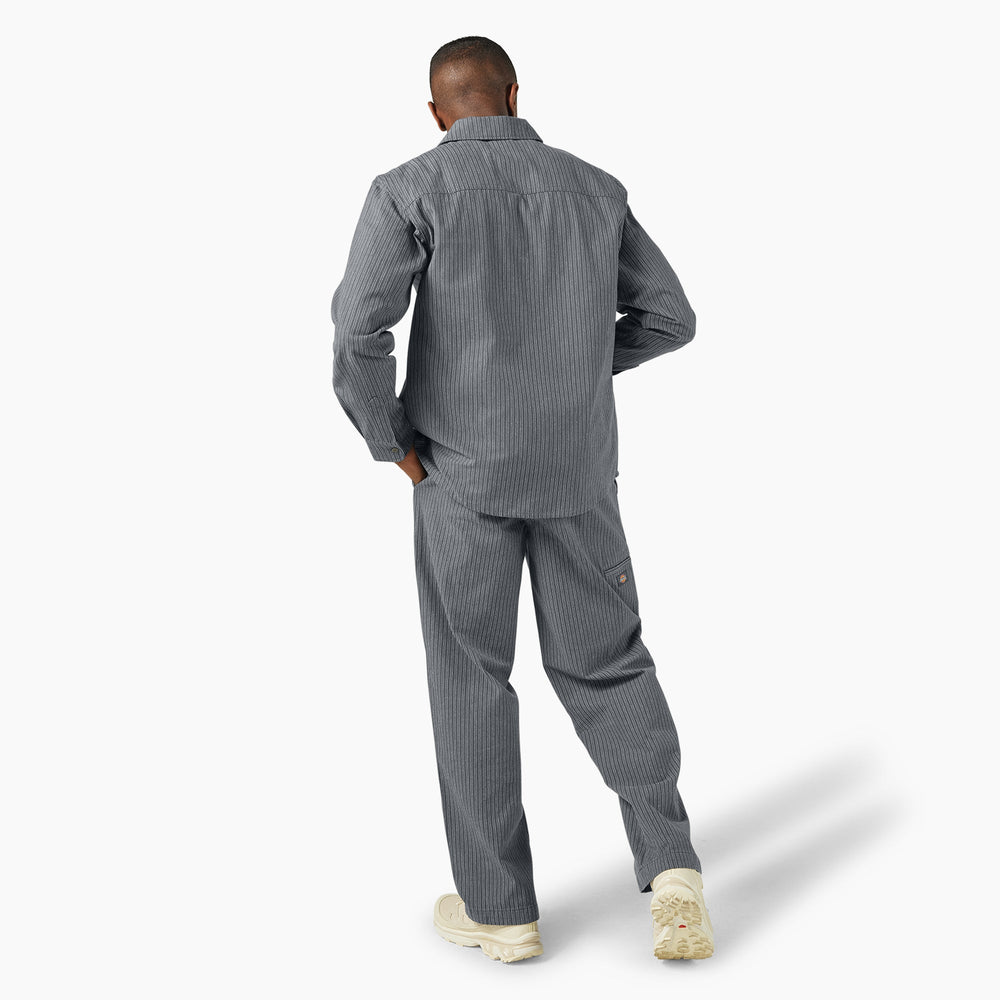 Men|Sale - Dickies Lima Pinstripe Button-Up Shirt