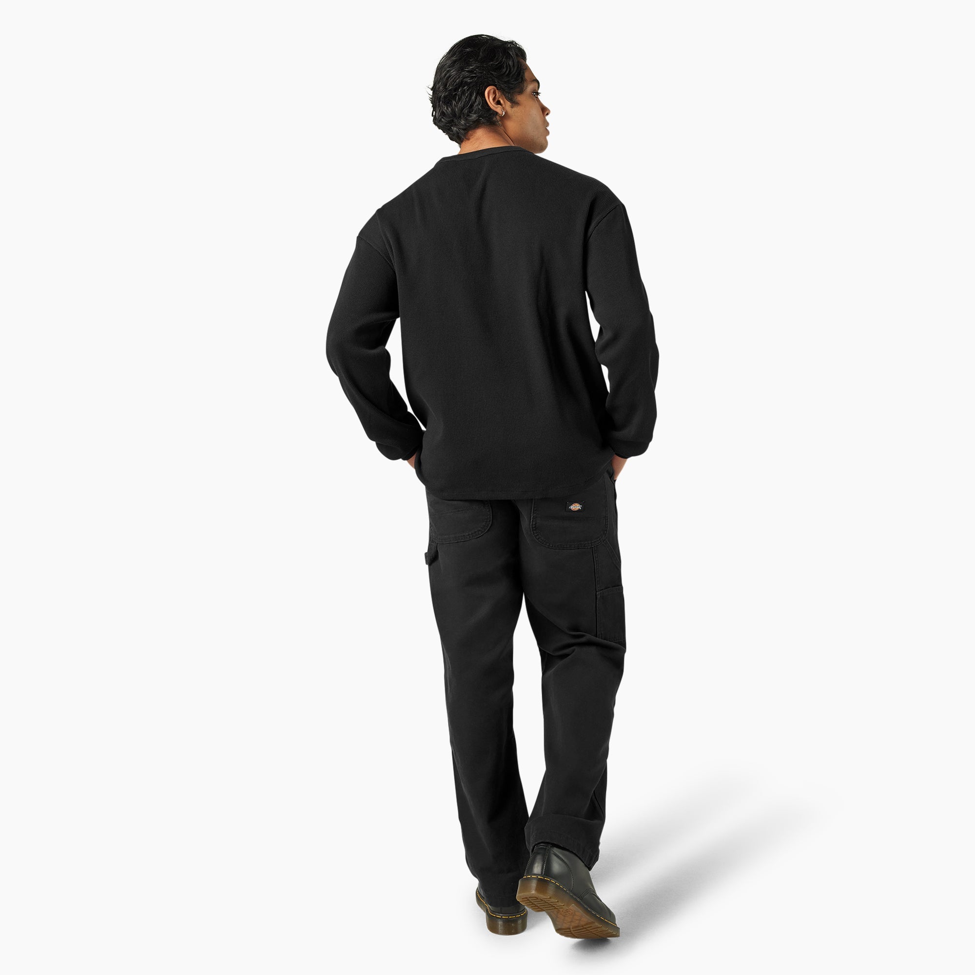 Men|Sale - Dickies Long Sleeve Waffle Shirt