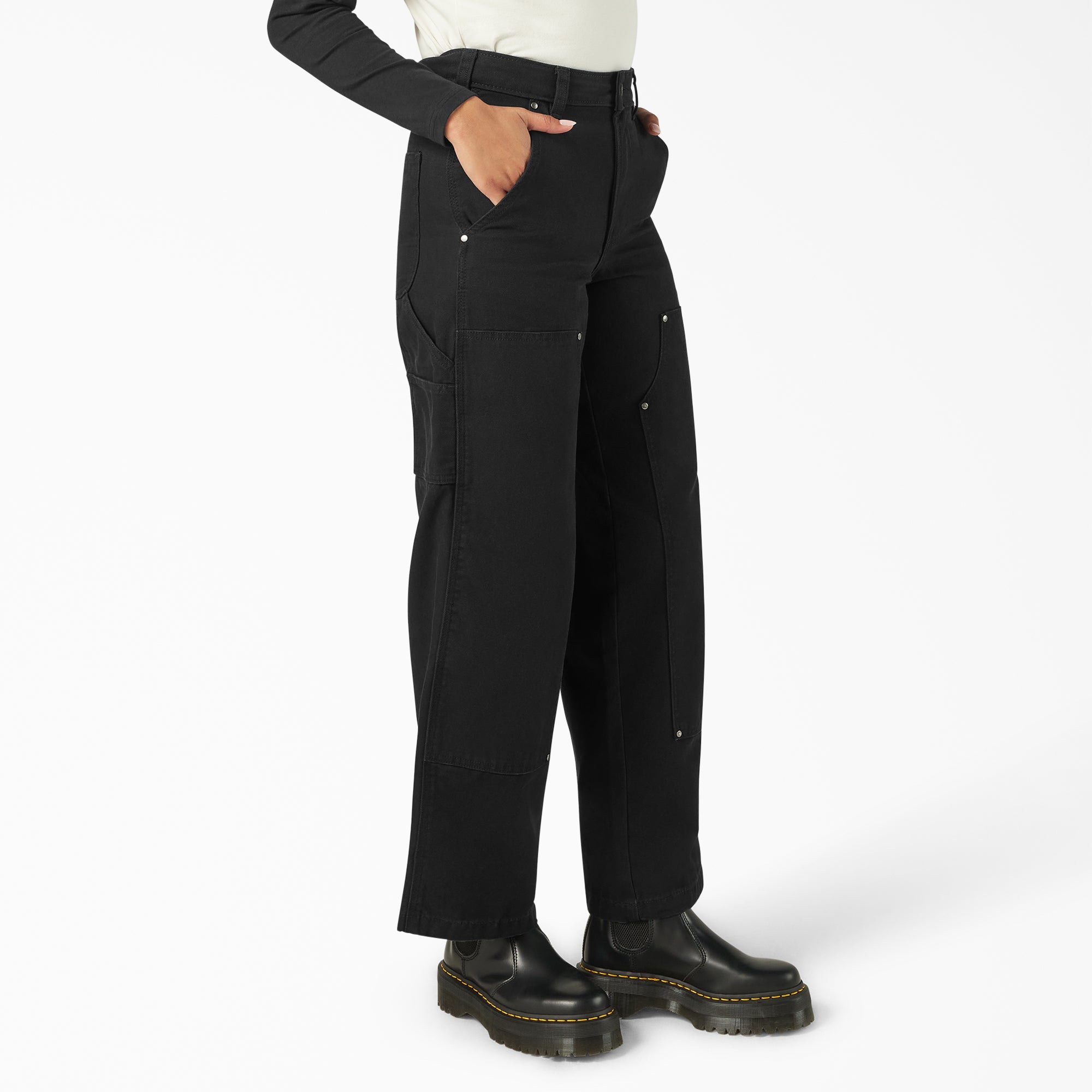 Women - Dickies Women’s Double Knee Canvas Pants