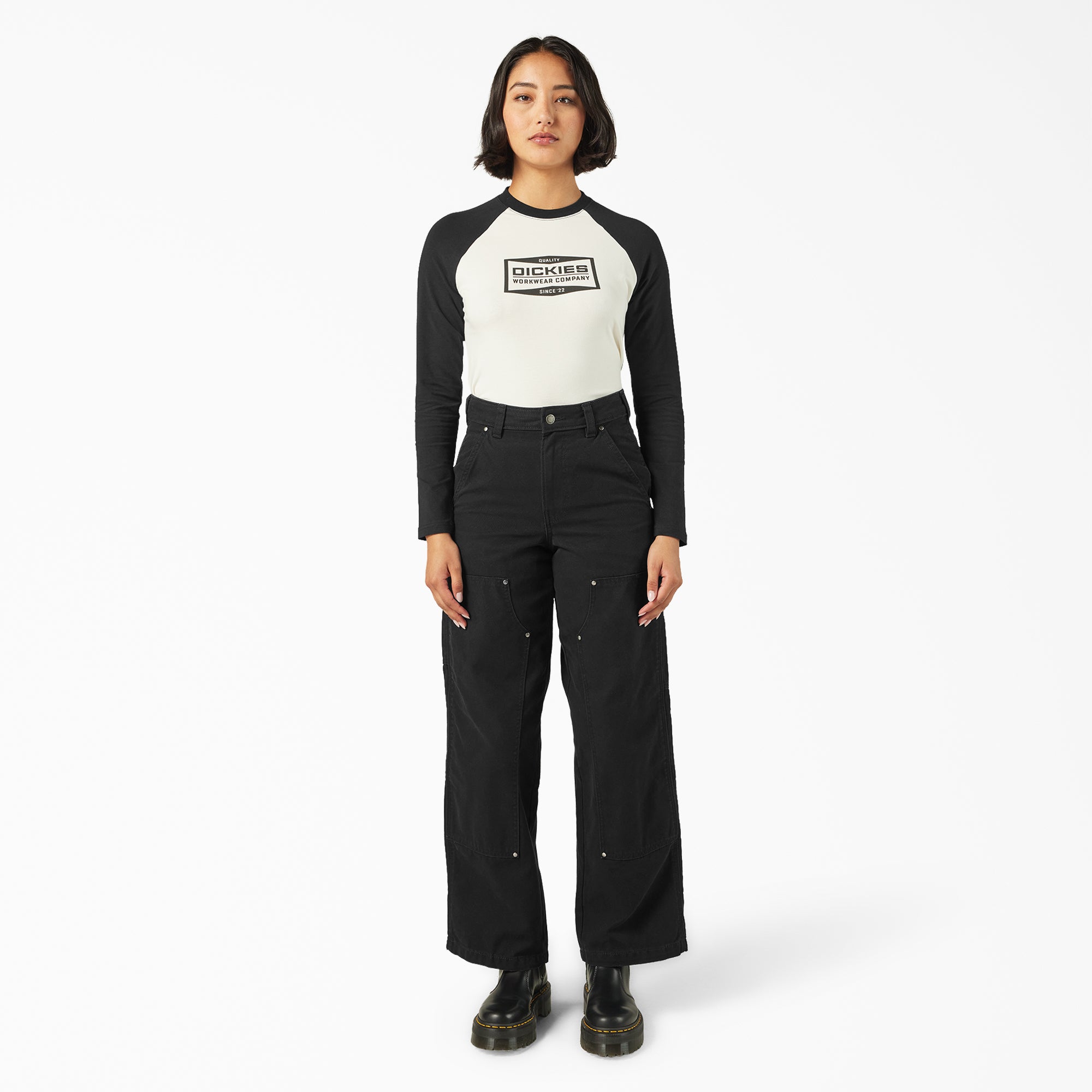 Women - Dickies Women’s Double Knee Canvas Pants
