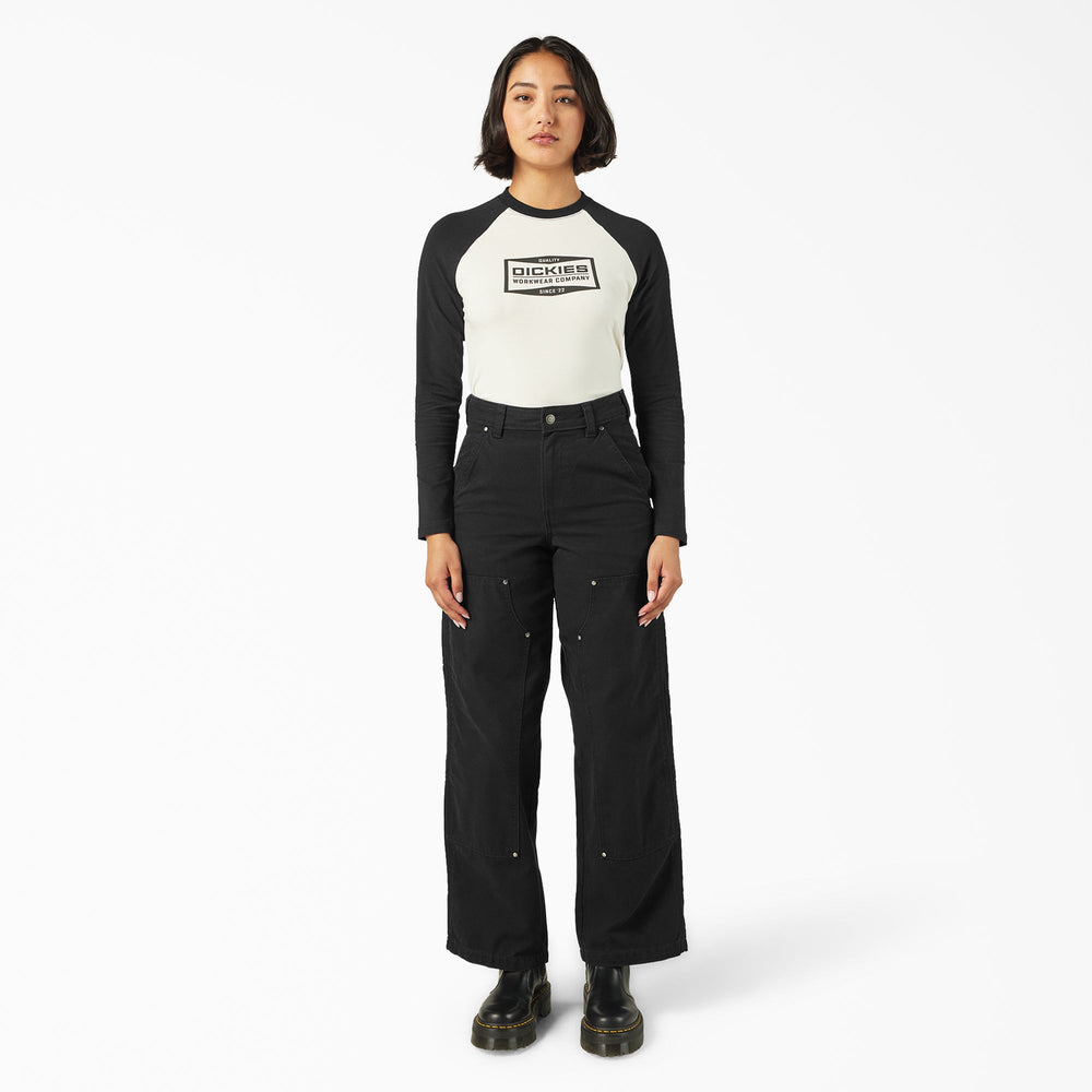 Women - Dickies Women’s Double Knee Canvas Pants