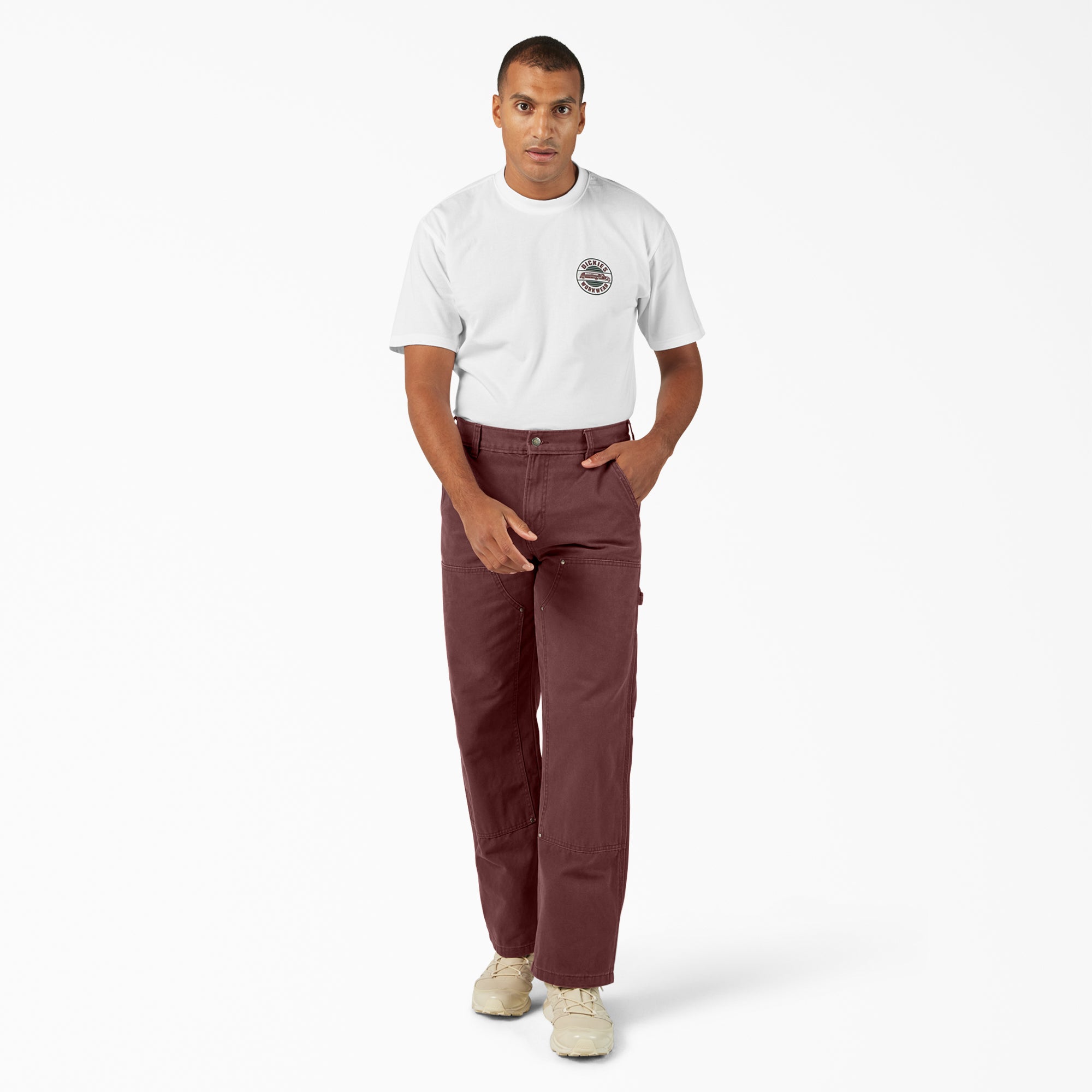 Men|Sale - Dickies Canvas Double Knee Pants