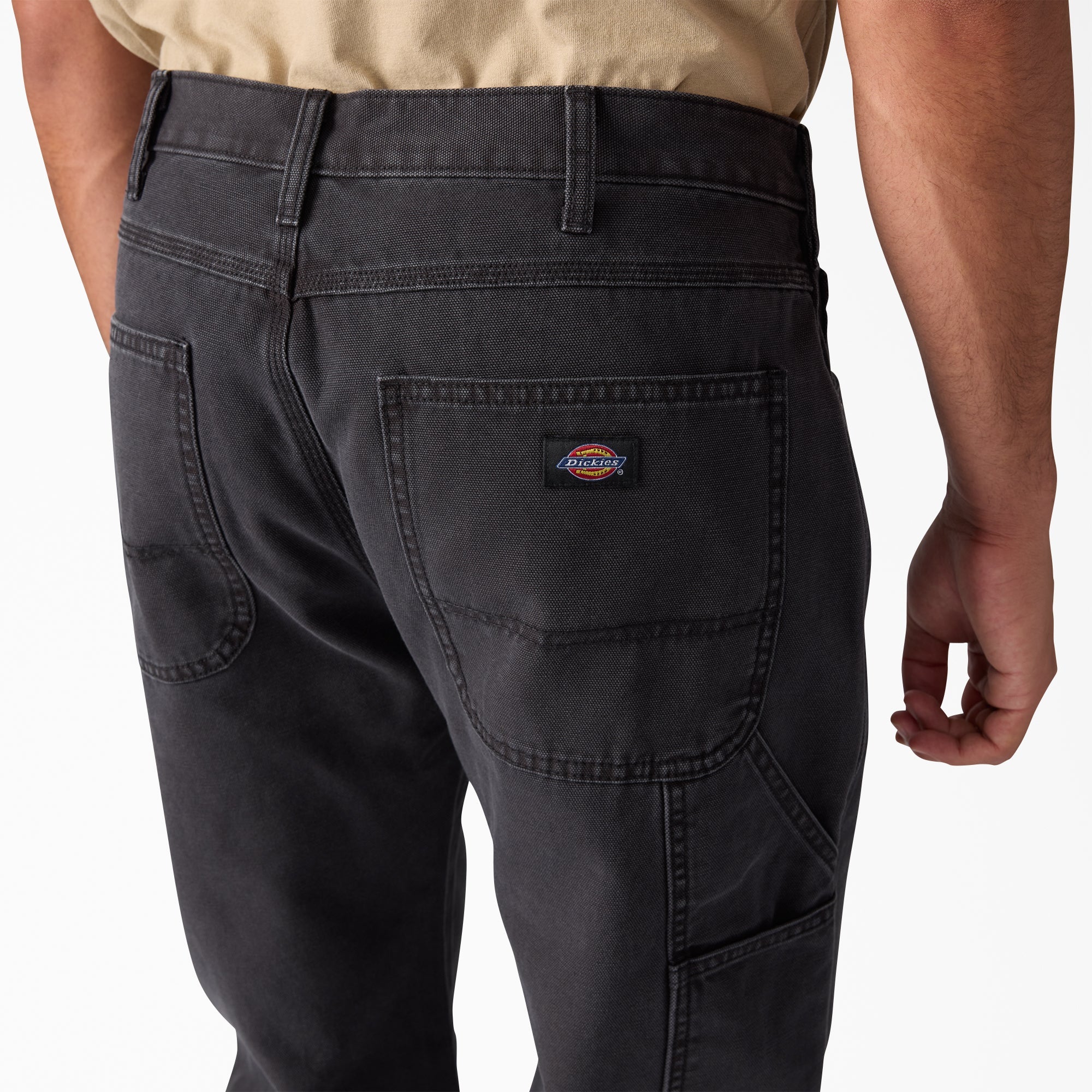 Men - Dickies Worn In Duck Carpenter Pants