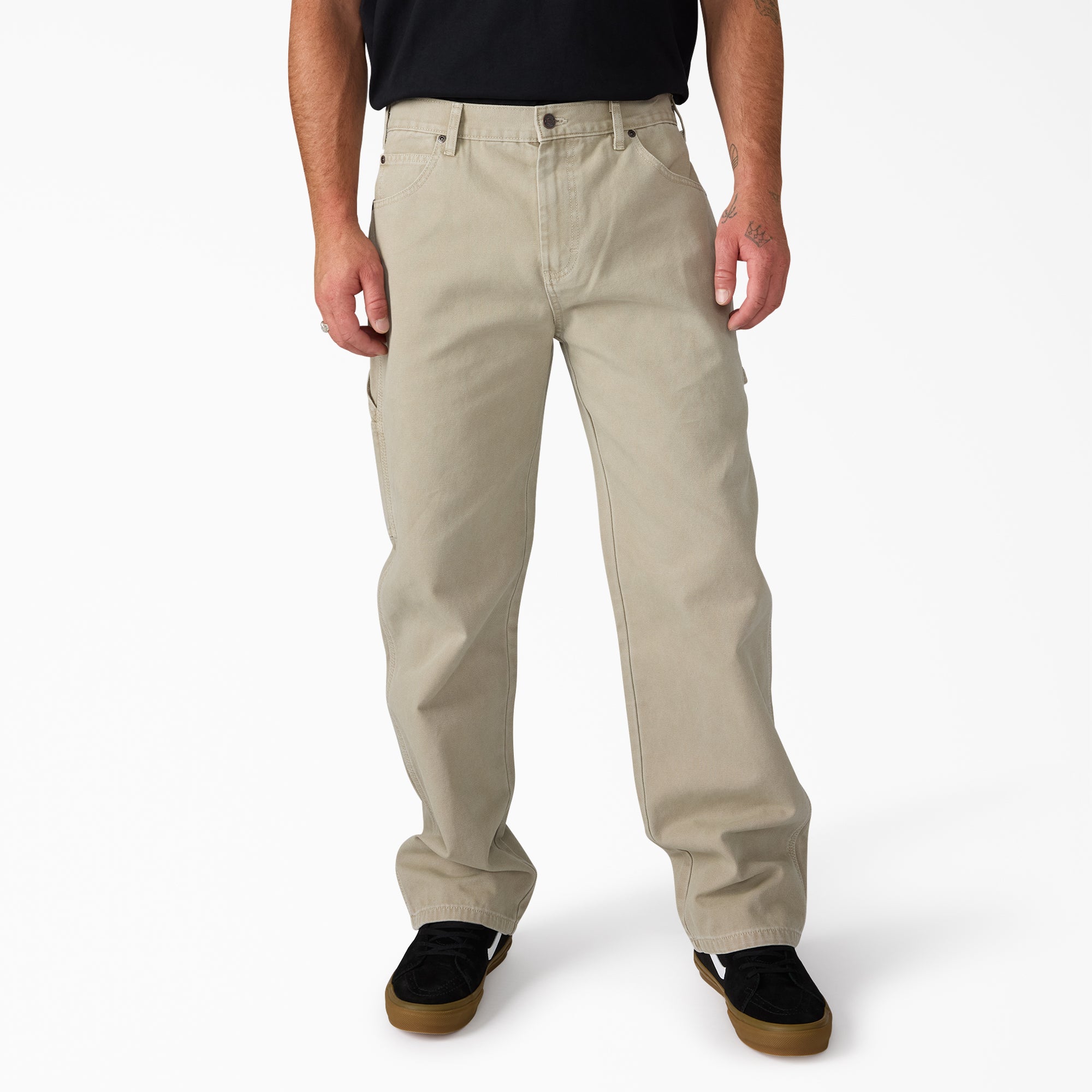 Men - Dickies Worn In Duck Carpenter Pants