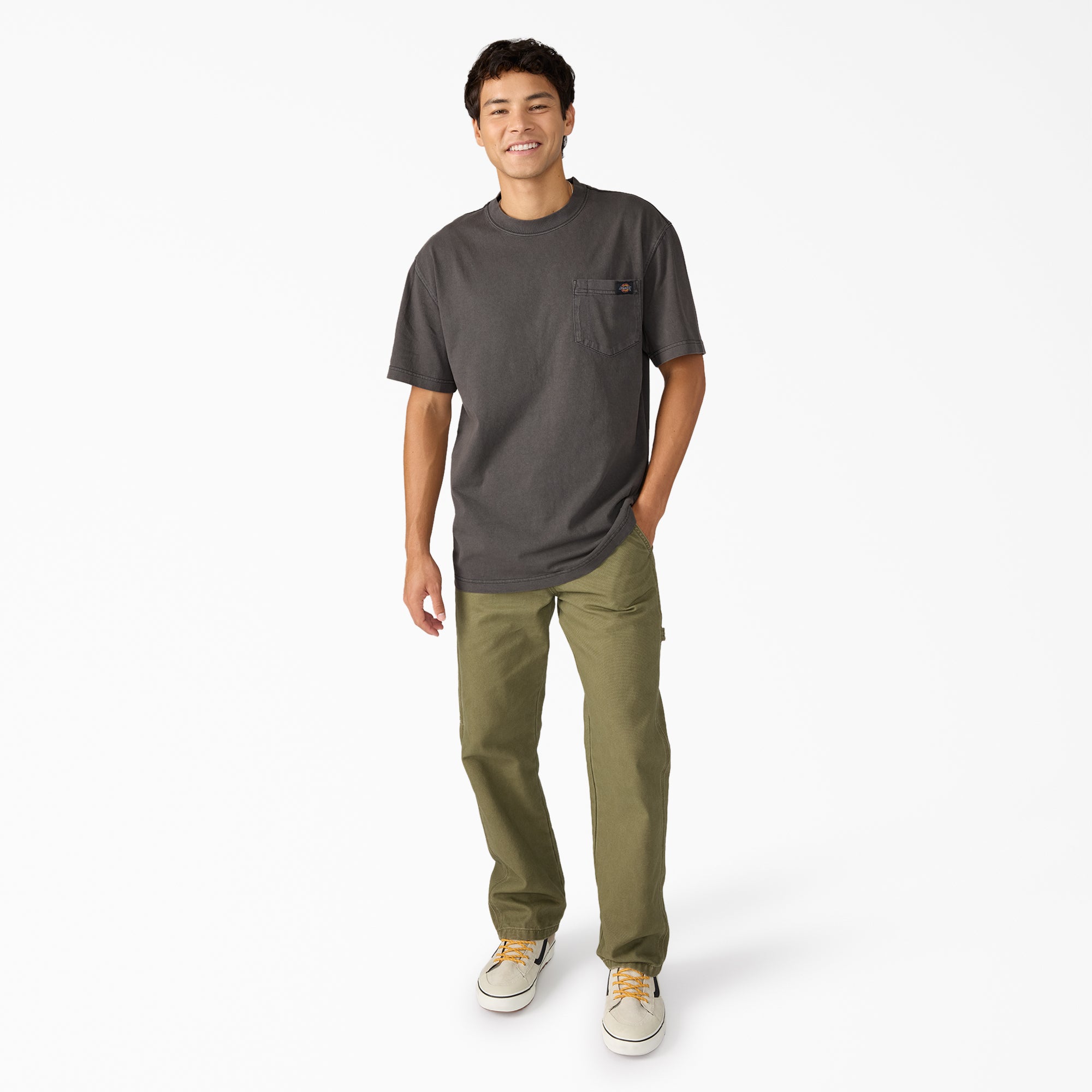 Men - Dickies Worn In Heavyweight Pocket T-Shirt