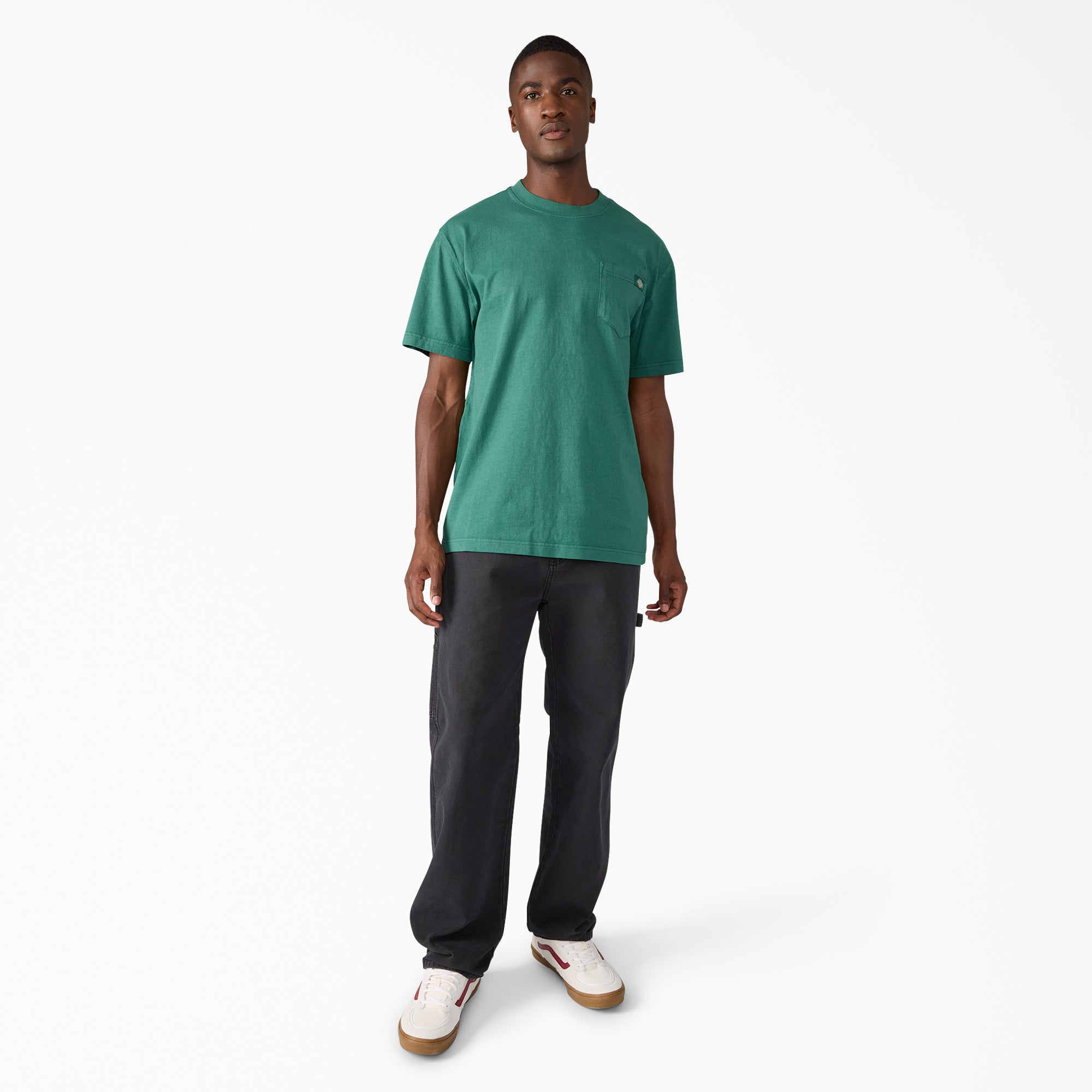 Sale - Dickies Worn In Heavyweight Pocket T-Shirt